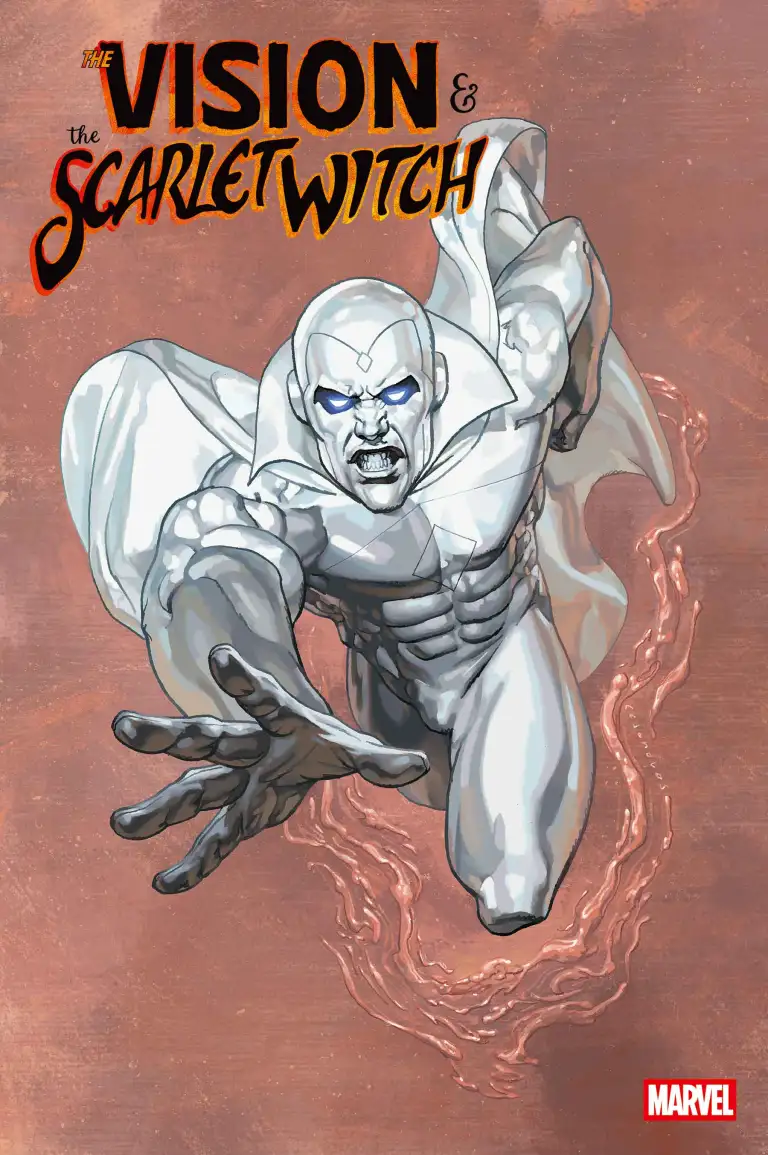 Capa variante da série The Vision & The Scarlet Witch