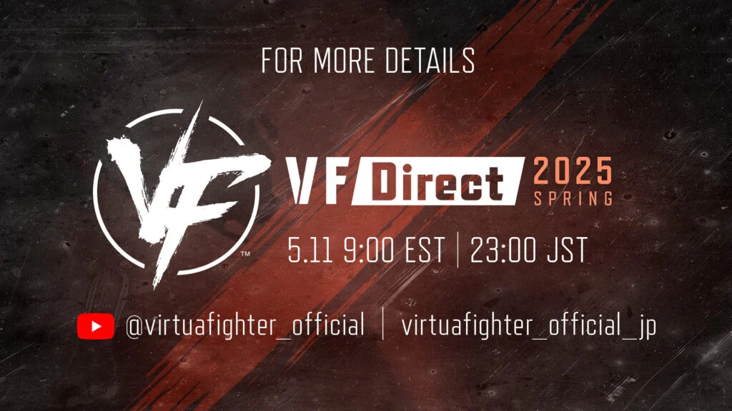 Novo Virtua Fighter será revelado em 11 de maio em live